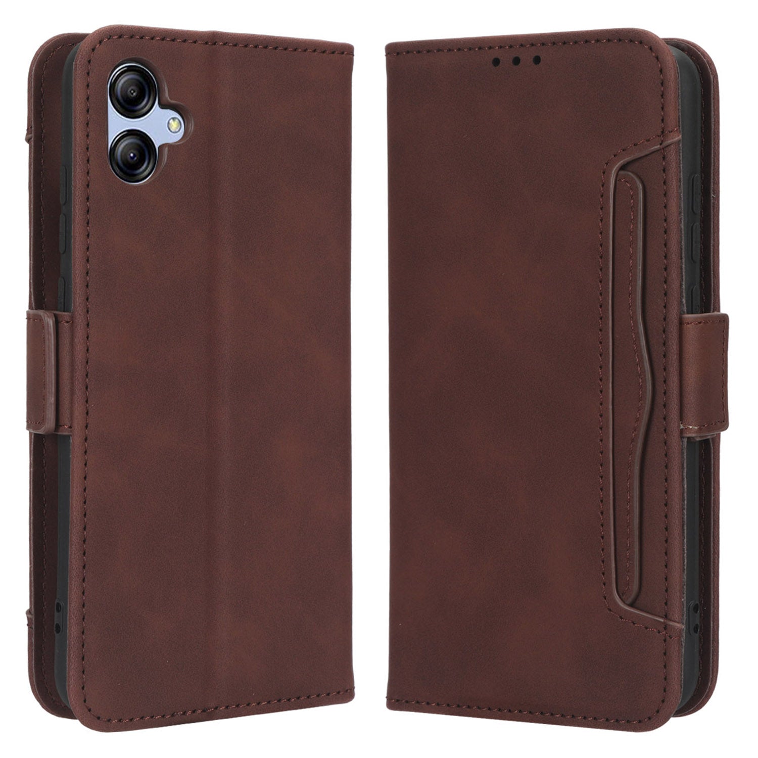 For Samsung Galaxy A04e 4G F04 4G M04 4G Full Protection PU Leather Phone Case Card Holder Magnetic Flip Cover Wallet Stand For Samsung Galaxy A04e 4G F04 4G M04 4G Full Protection PU Leather Phone Case Card Holder Magnetic Flip Cover Wallet Stand
